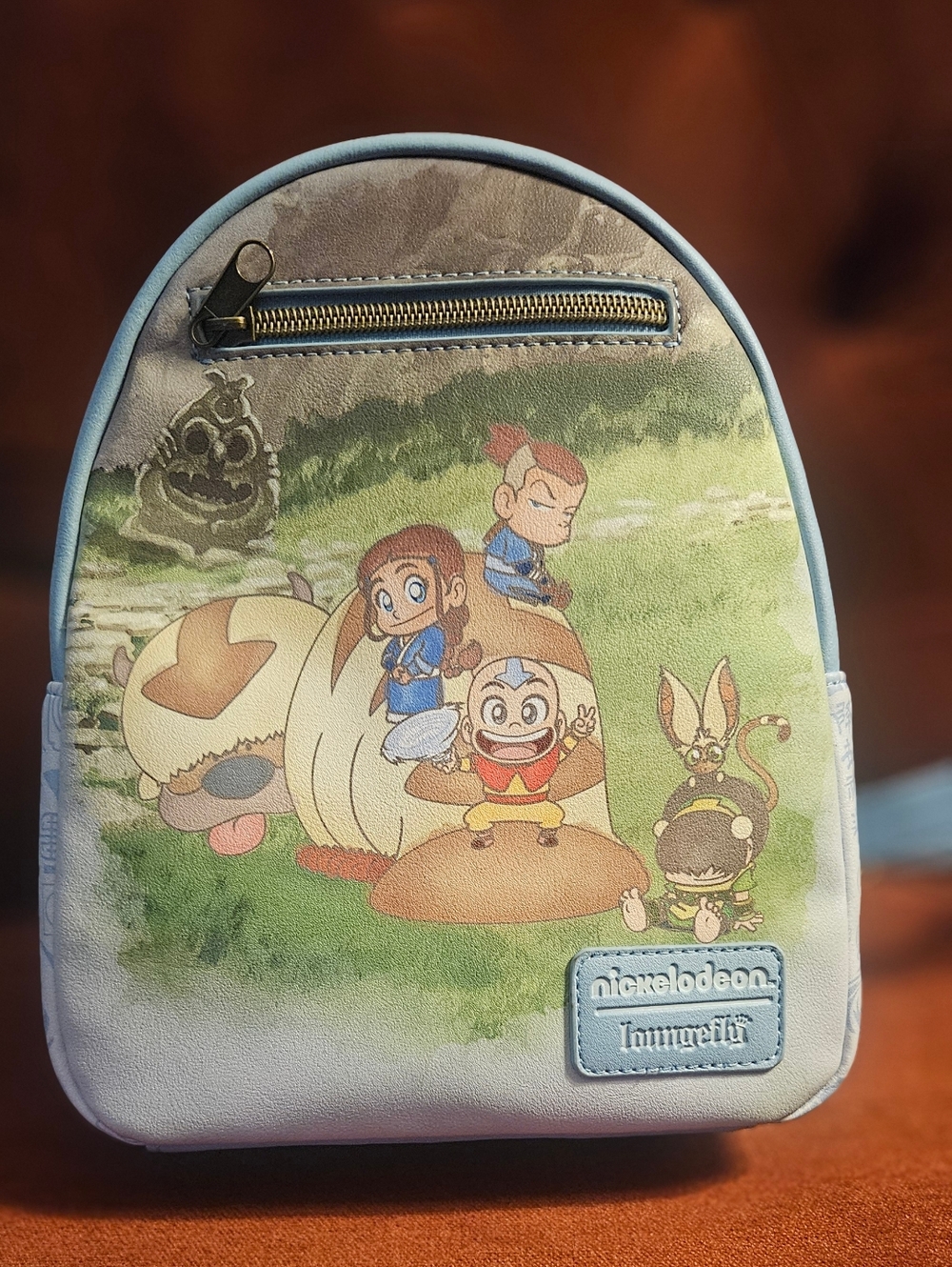 NWT - Avarar The Last Airbender Chibi Backpack By Loungefly